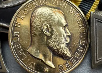 Doldene Militär Verdienst Medaille, Württemberg, Pour le Merite, Ankauf alte Orden Schleswig-Holstein 13115613