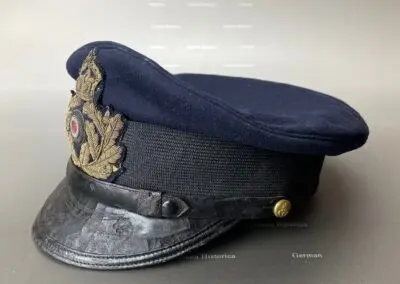 Kaiserliche Marine-Offiziermütze Alfred von Glasenapp U-Boot Kommandant U-91