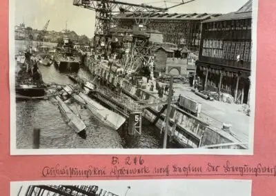 Kiel, 1943, Bombenangriff, U-Boot, Werft, Germania, Kriegsmarine 31563