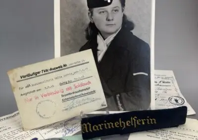 Marine Helferin, Kiel, Kriegsmarine, Uniform, Eckernförde, Flensburg Militaria, 10115610