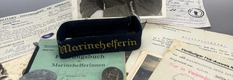 Frauen im Dienst der Kriegsmarine – Marinehelferin Wella Ludwig