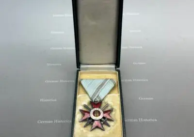 Ein bulgarischer Orden „Für Tapferkeit“ für einen Hauptmann des Infanterie-Regiments 31