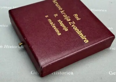 Red krune kralja Zvonimira II. stupnja s macevima, Eisernes Kreuz, Ritterkreuz, Ankauf Kiel 8311568