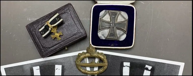 Goldenes Militär-Verdienst-Kreuz U-Boot – Otto Schütte, Obersteuermann auf U-152