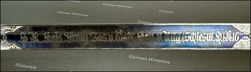 Kavallerie-Mannschafts-Extradegen KD 89 – Husaren-Regiment Nr. 16, Schleswig