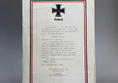 Gefallen, Eisernes Kreuz, Heldentod, Kiel, Marine 411564