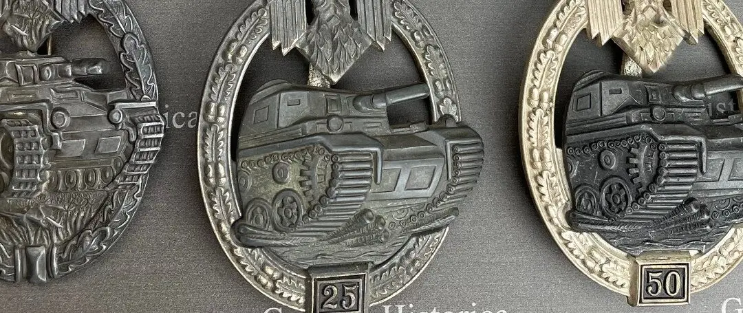 Panzerkamlpfabzeichen, Einsatzahl, Wehrmacht, Uniform, Ankauf