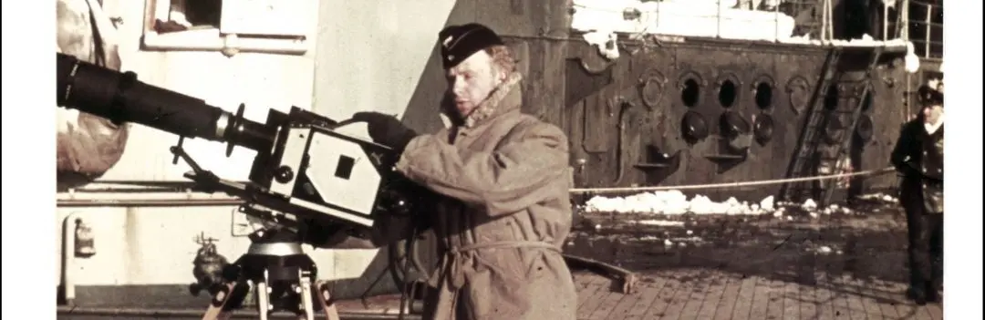 III. Teil: Kriegsmarine Schwerer Kreuzer Prinz Eugen in Farbe- Gerhard Garms auf der Prinz Eugen beim Kanaldurchbruch 1942