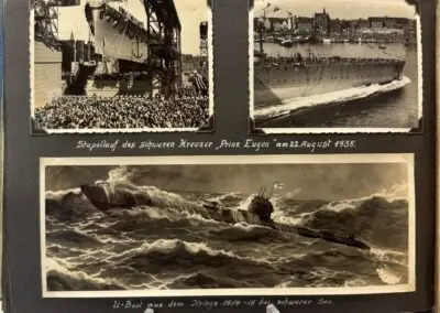 Prinz Eugene, Stapellauf Kiel, Kriegsmarine (2)