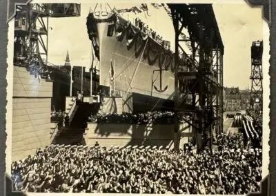 Prinz Eugene, Stapellauf Kiel, Kriegsmarine (4)