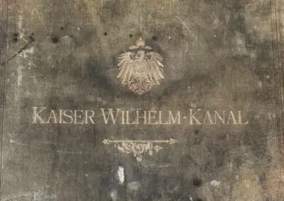 Kaiser-Wilhelm-Kanal – Präsentationsmappe zur Eröffnung 1895