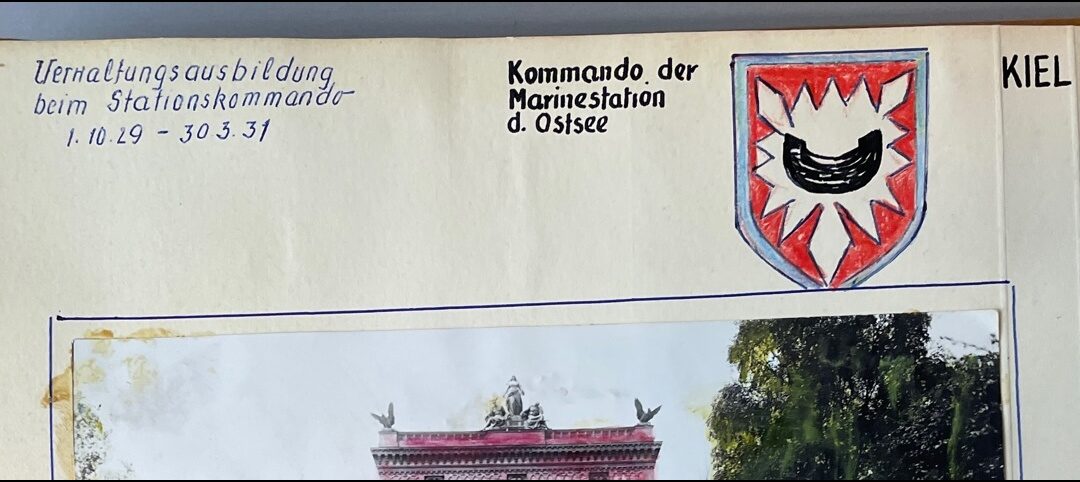 Das Landeshaus Kiel, damals der Sitz des Marine-Oberkommandos d. O: Eine Erinnerung von 1931
