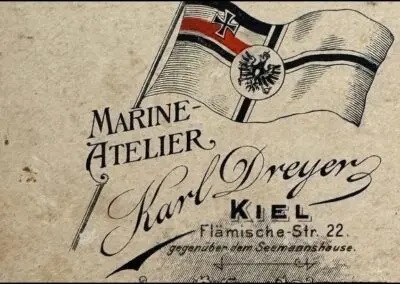 Karl Dreyer – Marine-Atelier in Kiel zur Kaiserzeit