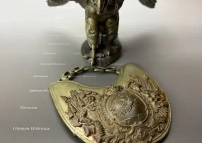 Preußischer Kürassierhelm- (Garde du Corps Garde-Kürassiere) - Paradeadler- Ringkragen – Theaterfundus (34)