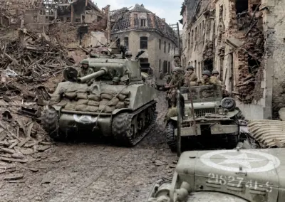 Urkunden-Nachlass eines Oberleutnants der 2./gem. Flak-Abt. 537 (v) – Operation Grenade, Neuss und Ruhrkessel 1945