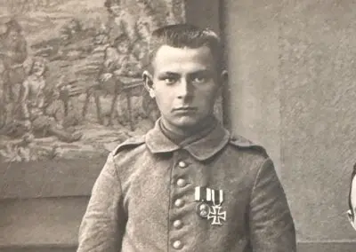 Träger der Goldenen Bayerischen Tapferkeitsmedaille - Gefreiter Paul Hacker 