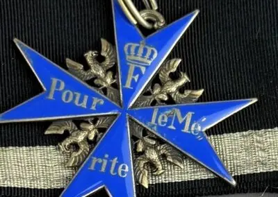 Der Pour le Mérite des Major Leo Leonhardy „Blauen Max“