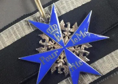 Der Pour le Mérite des Major Leo Leonhardy „Blauen Max“