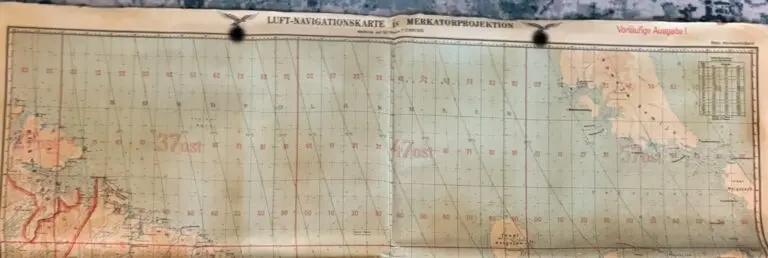 Luft-Navigationskarte Merkator Nordwestrußland