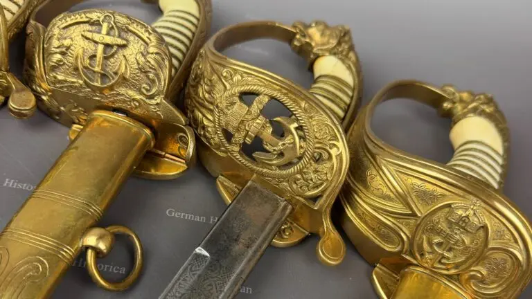Deutsche Marinesäbel von der Kaiserlichen bis zur Kriegsmarine